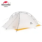 Naturehike Upgraded Cloud Up 2 Ultralight Tent Free Standing 20D Fabric Camping Tents For 2 Person With free Mat NH17T001-T