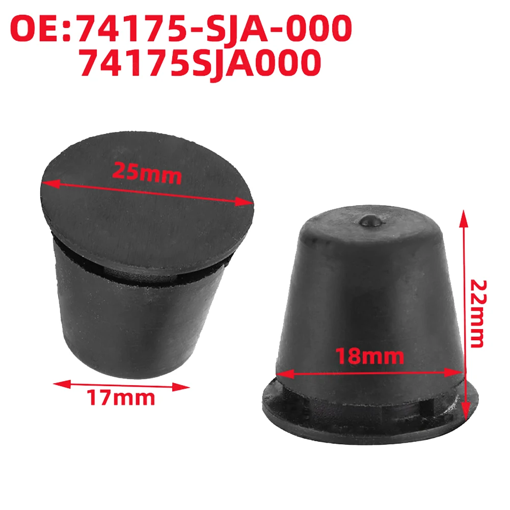 2 шт. резиновая подушка бампера капота для HONDA CIVIC 06-15 для CITY 09-14 для CRV 74175-SJA-000 замена автомобильных аксессуаров (art.: 3920d319fd784) - 3920d319fd784