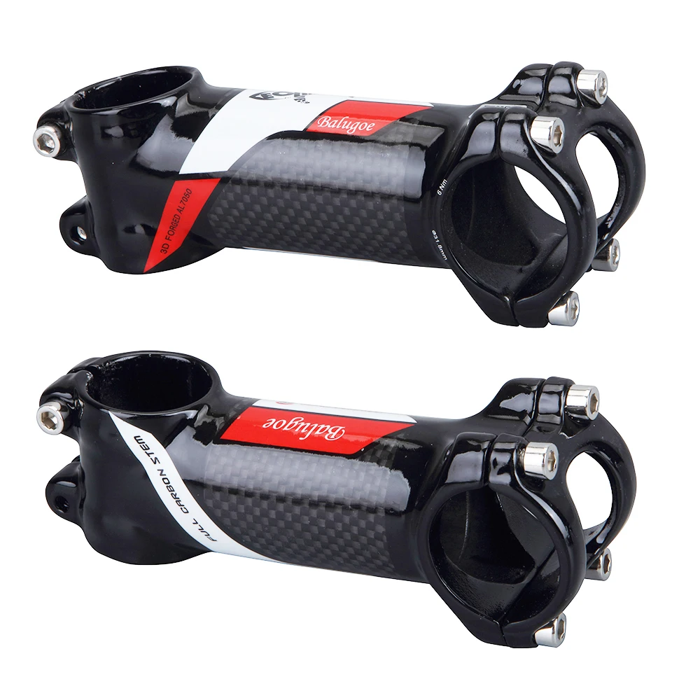 

EC90 Carbon Stem Road Bike 6 Degree 31.8 Mountain Rod Bike Stems MTB Bicycle Accesorios 60-120mm for ForK 28.6mm