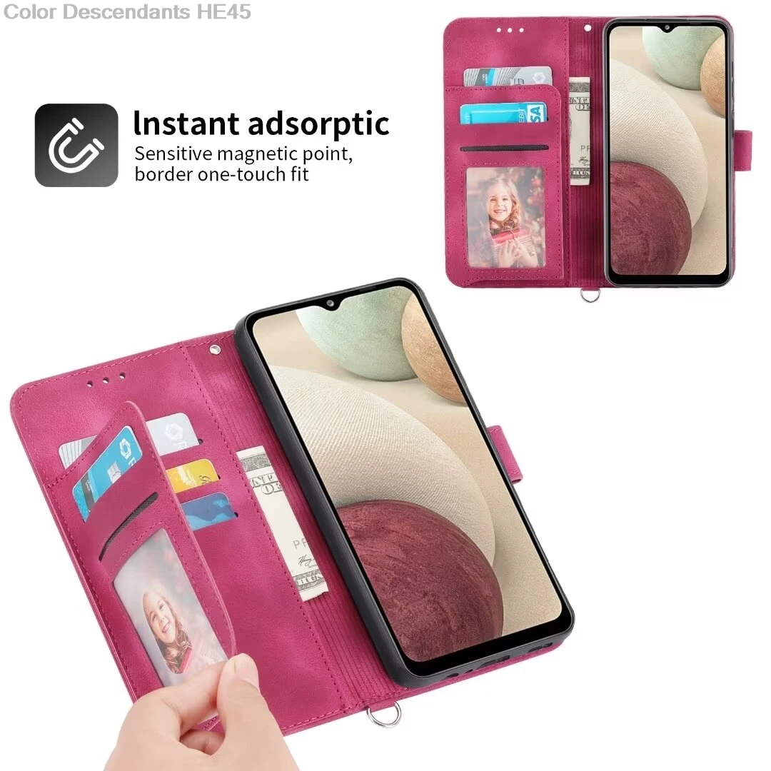 Кожаный чехол-книжка для IPhone 15 14 13 12 11 Pro Max XR X XS 7 8 Plus SE