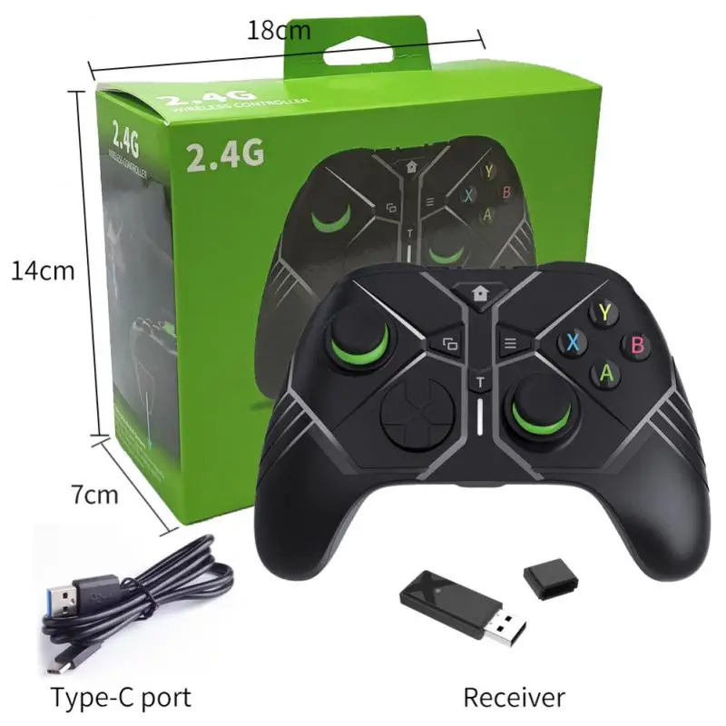 

Wireless Controller For Gamepad Joystick Game Controller Compatible with Programmable Keys Wired Gamepad