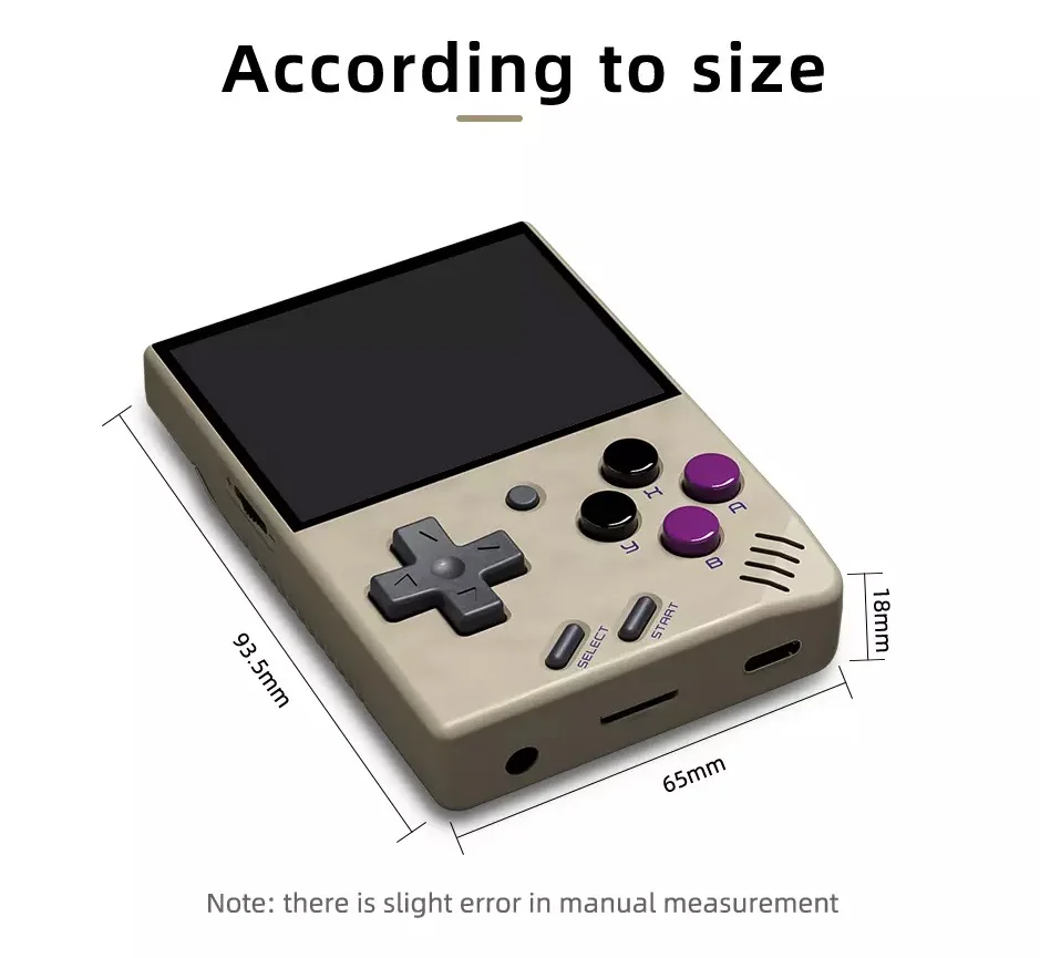 Мини-Консоль игровая портативная в стиле ретро 2500 игр |