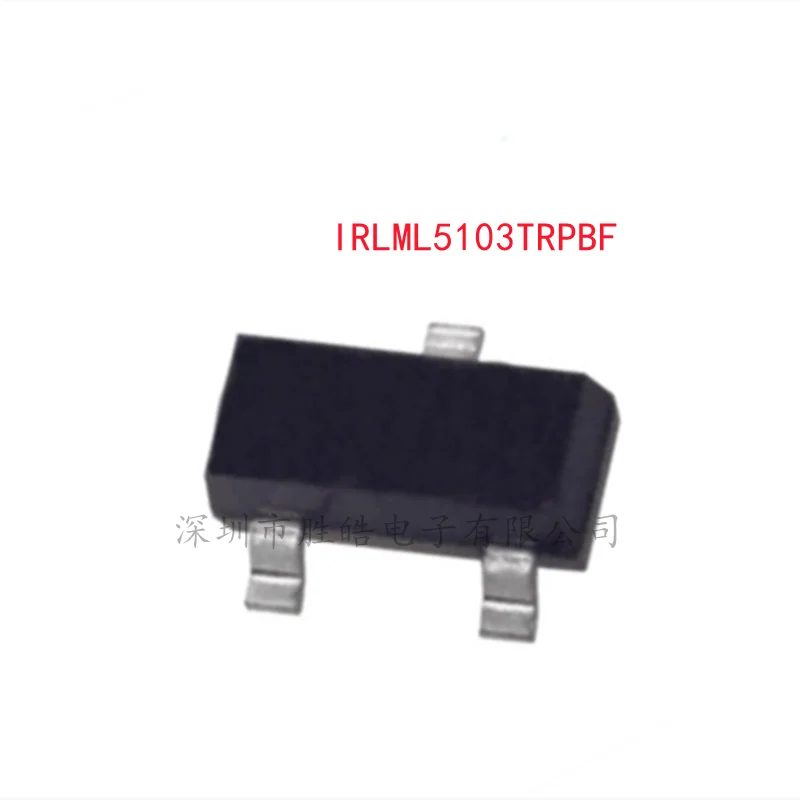 (50PCS)  NEW  IRLML5103TRPBF  IRLML5103  -30V/-0.76A  SOT-23  P-channel     Integrated Circuit