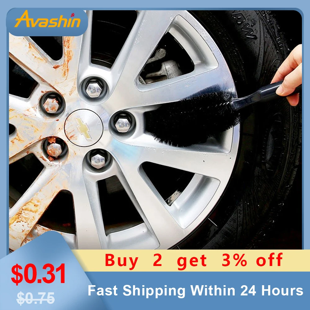 

Улучшенная версия автомобиля удлиненный обод для обслуживания автомобиля Бриллиантовая красивая щетка из микрофибры для детейлинга обода...