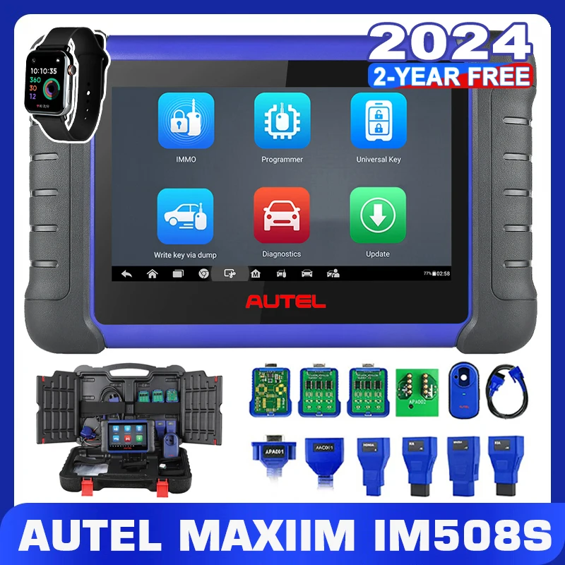 Инструмент программирования ключей Autel MaxiIM IM508S, автомобильный ...