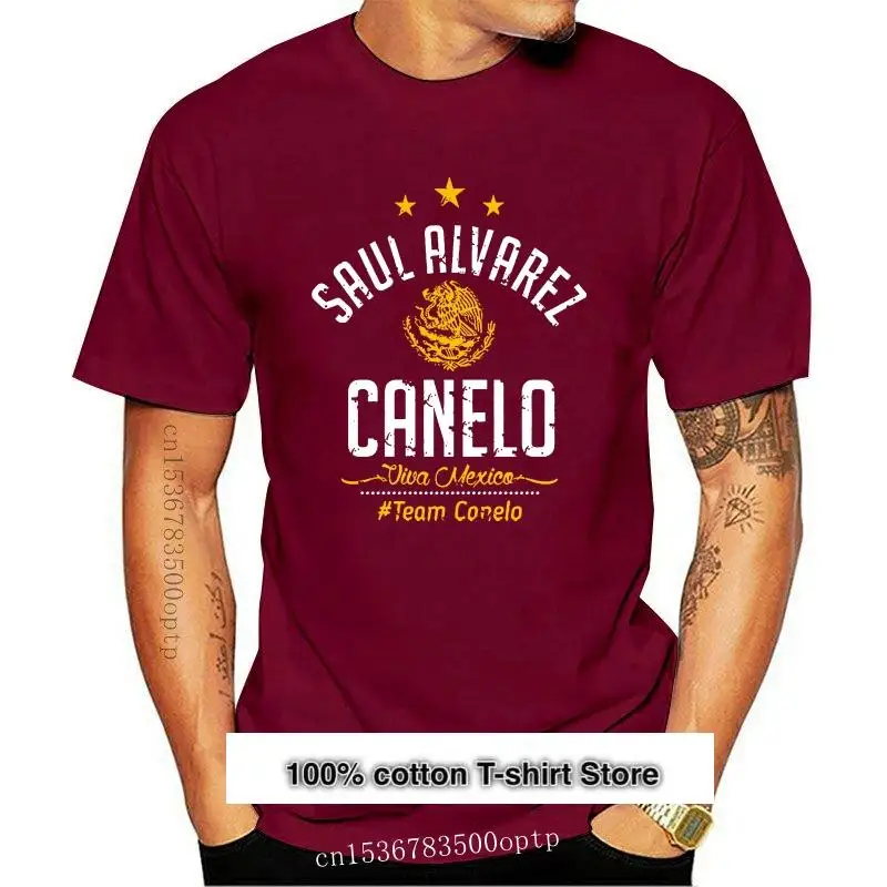 

Camiseta deportiva de манга corta, camisa с высоким качеством с принтом из сауны CANELO Alvaro Boxing MMA, nueva