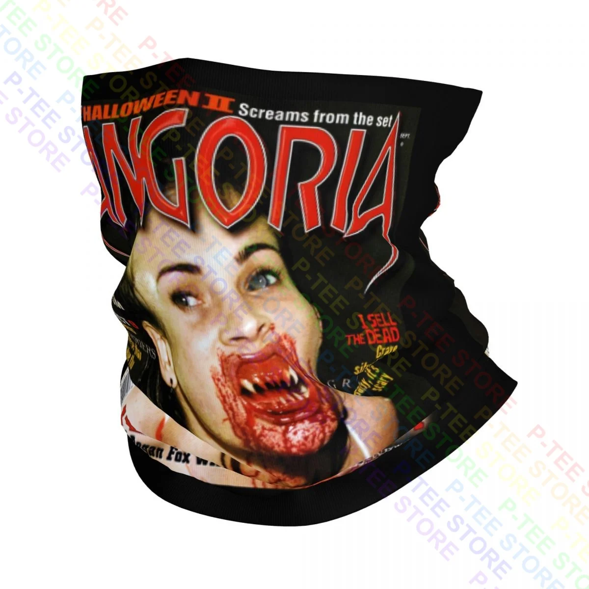 Обложка для магазина тело гитары Меган лиса шея гетры бандана шарф маска лица