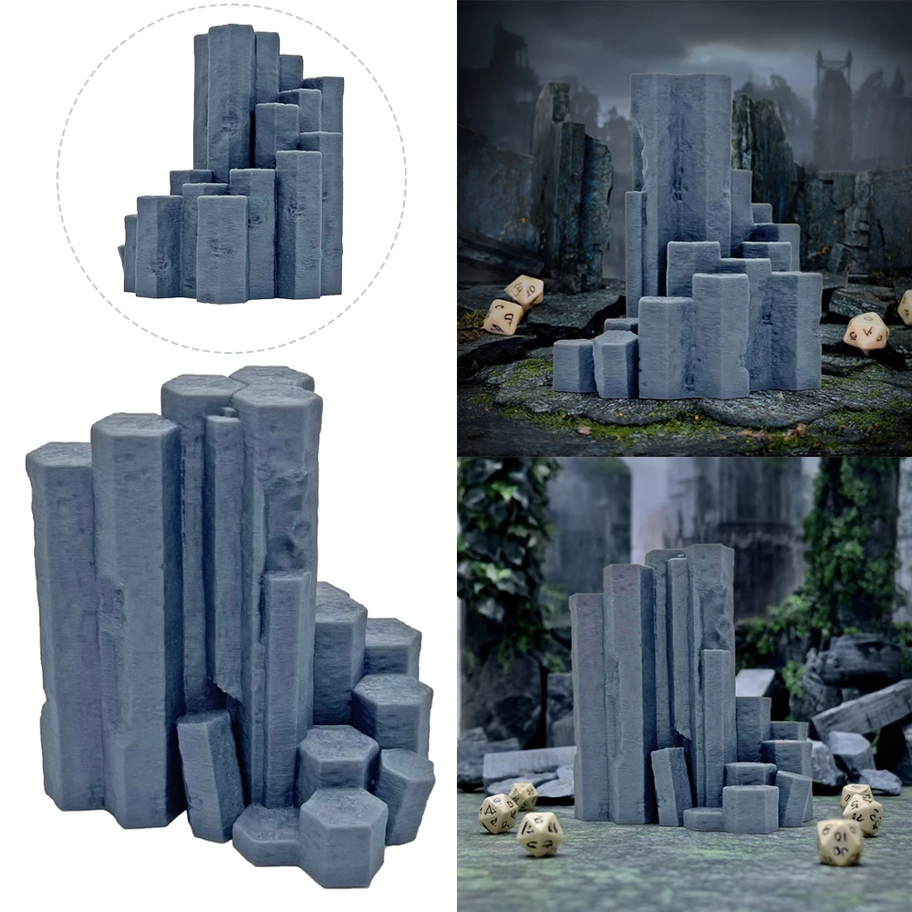 Фото Габалок Nest Lair Columns для DND Terrain Scenery Настольные миниатюры Wargaming Terrain №1