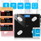Умные цифровые весы для определения массы тела с приложением Bluetooth