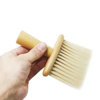soft fibers neck face duster brushes barber hair clean hairbrush salon cutting hairdressing styling makeup too
