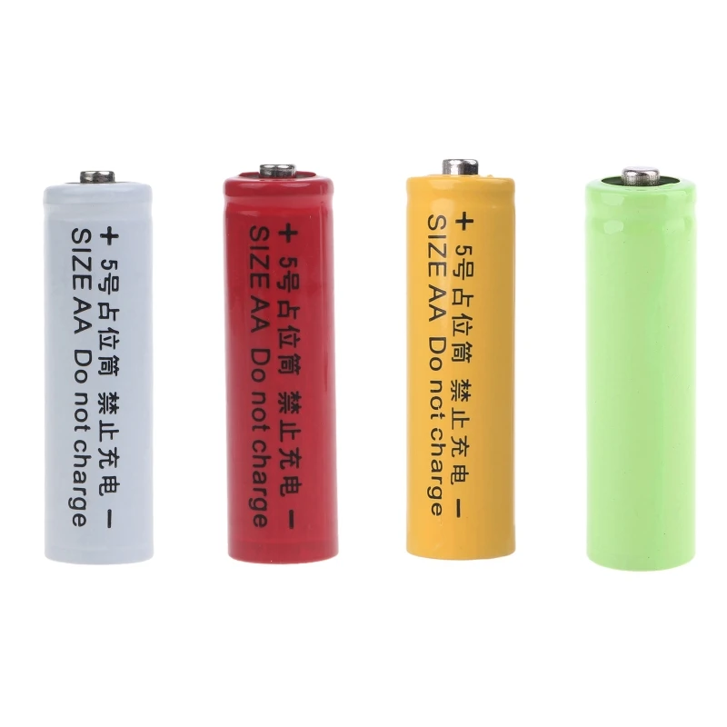 

AA Dummy Fake Battery Setup for shell AA LR6 AM3 Size Battery Placeholder Cylind