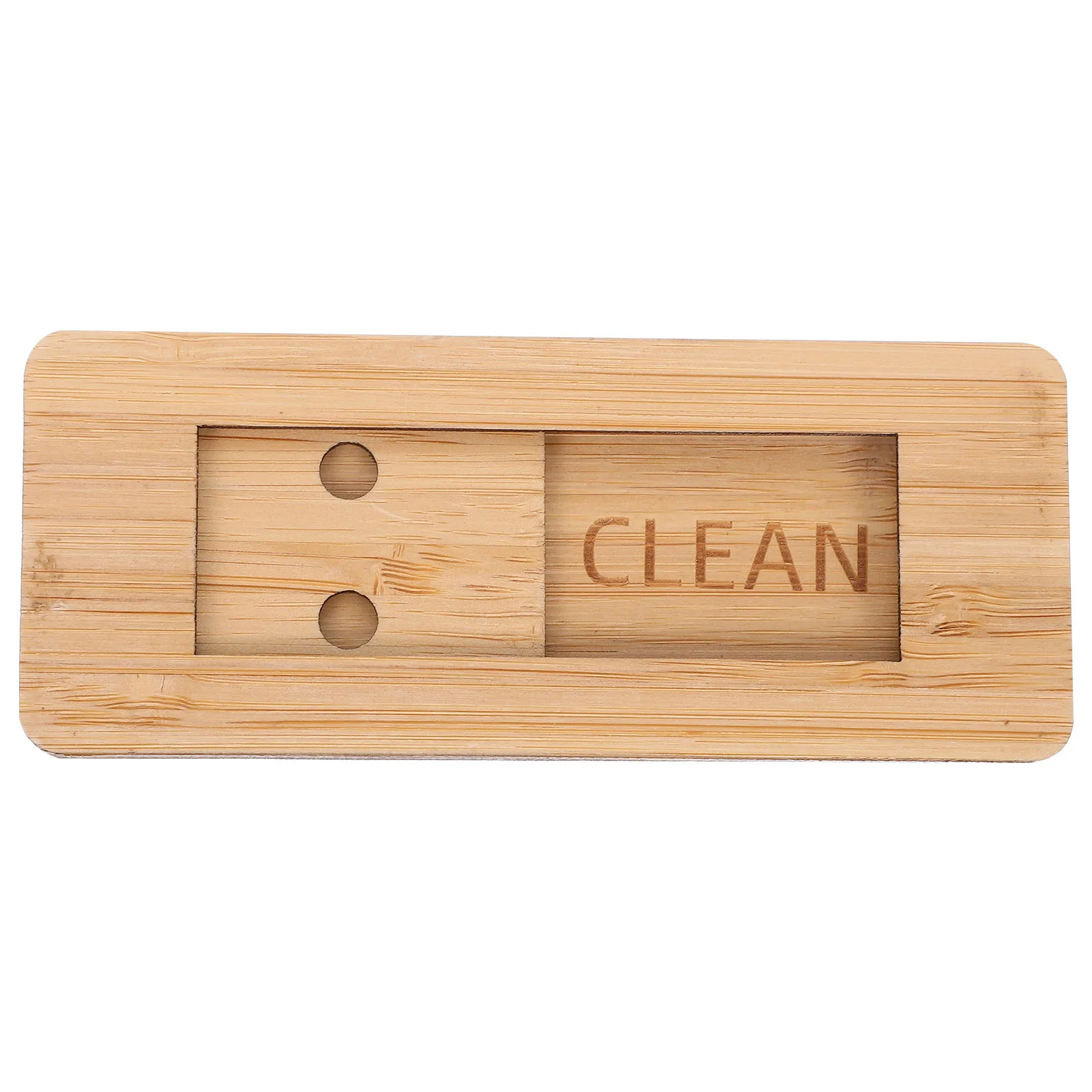 

Dishwasher Dirty Magnet Clean Sign Indicator Dish Washer Kitchen Wooden Plate Decorative Indicators Washing Refrigerator Machine
