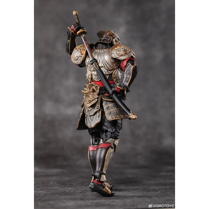 Фото 【Доставка в течение 24 часов】BROTOYS × GDTOYS GB003 Tekken Yoshimitsu (Deluxe Edition) Light Warrior, фигурка в масштабе 1/12, подарочные игрушки №5