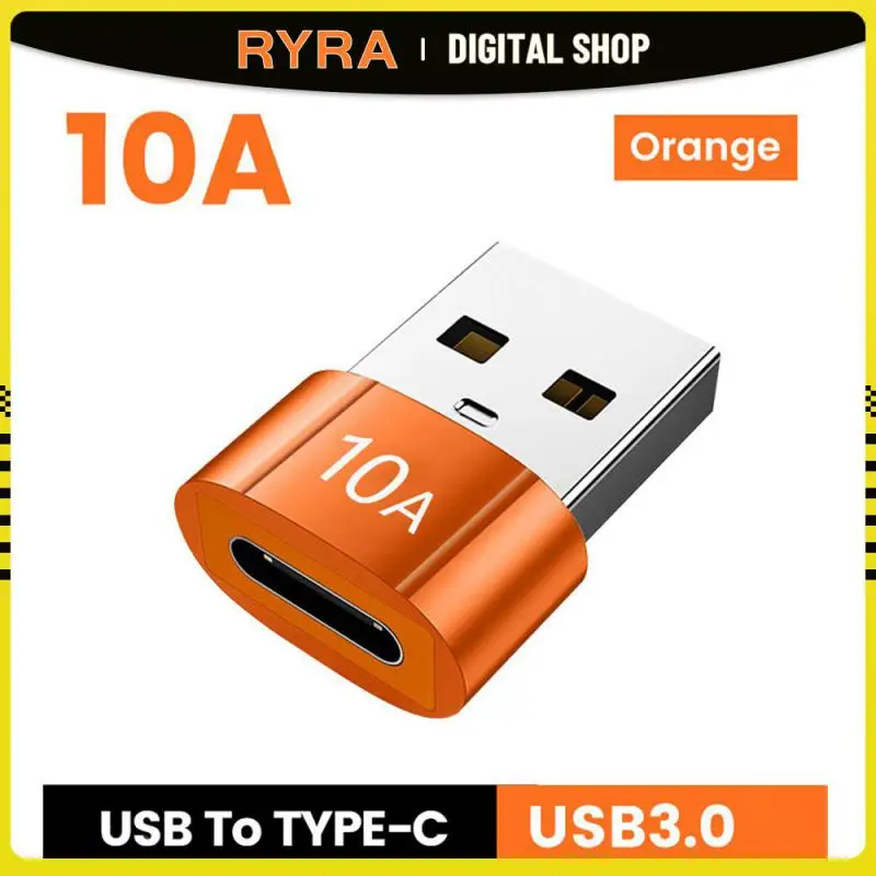 

RYRA OTG USB 3.0 To Type C Adapter TypeC Female To USB Male Converter 10A Fast Charging Data Transfer For Macbook Xiaomi Samsung