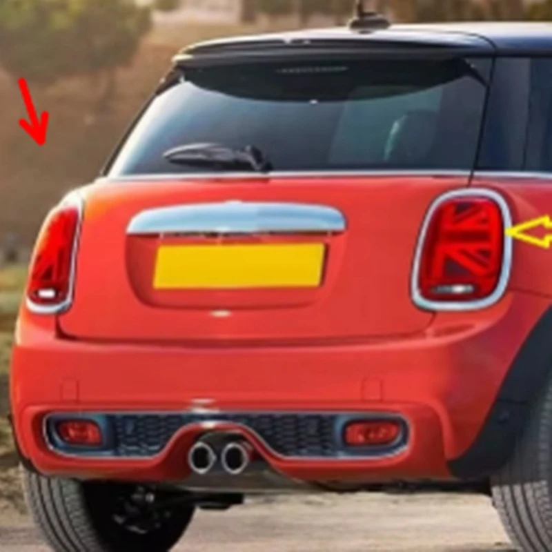 Автомобильный задний фонарь обшивка кольца задняя рамка 63218495331 63218495332 для Mini Cooper