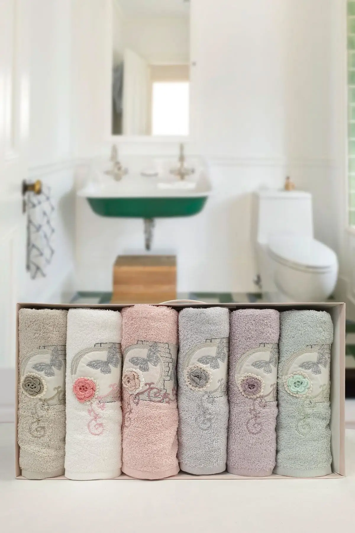 

Belinda Asorti Ayza 6'Lı Towel Set