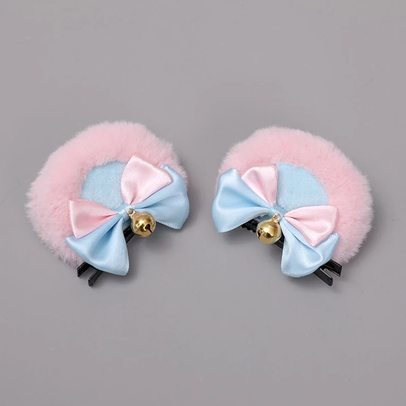 

Интимные инструменты для взрослых, милая Лолита, искусственная зажим JK, зажим для волос в виде зверя, двойной бант, медведь, пара зажимов для ...