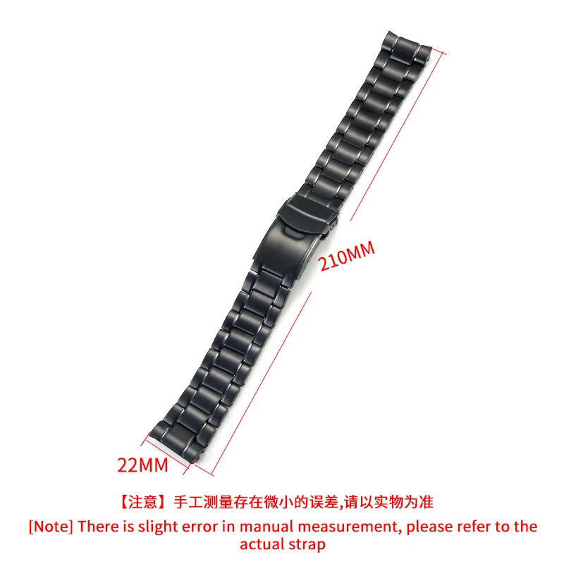 Фото Браслет из нержавеющей стали с изогнутым интерфейсом для серии Seiko PROSPEX SRPE99K1, водонепроницаемый прочный стальной ремешок для часов 22 мм №2