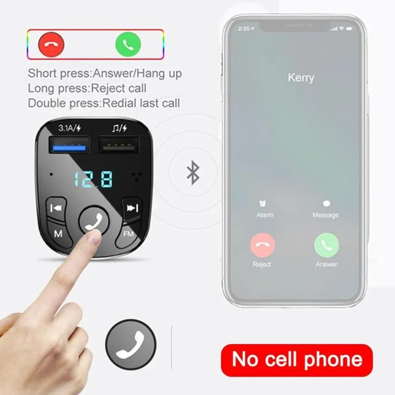 FM-передатчик Bluetooth беспроводной автомобильный комплект для Ford focus VW Volkswagen MK6 GOLF 5 6 7