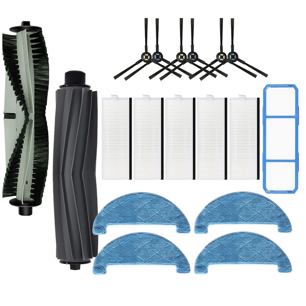 

18pcs Brushes Filter Mop Cloth For ILife A7 A9S V8s X785 For Silvercrest SSRA1 For DEXP LF-800 Vacuum Cleaner Accessories