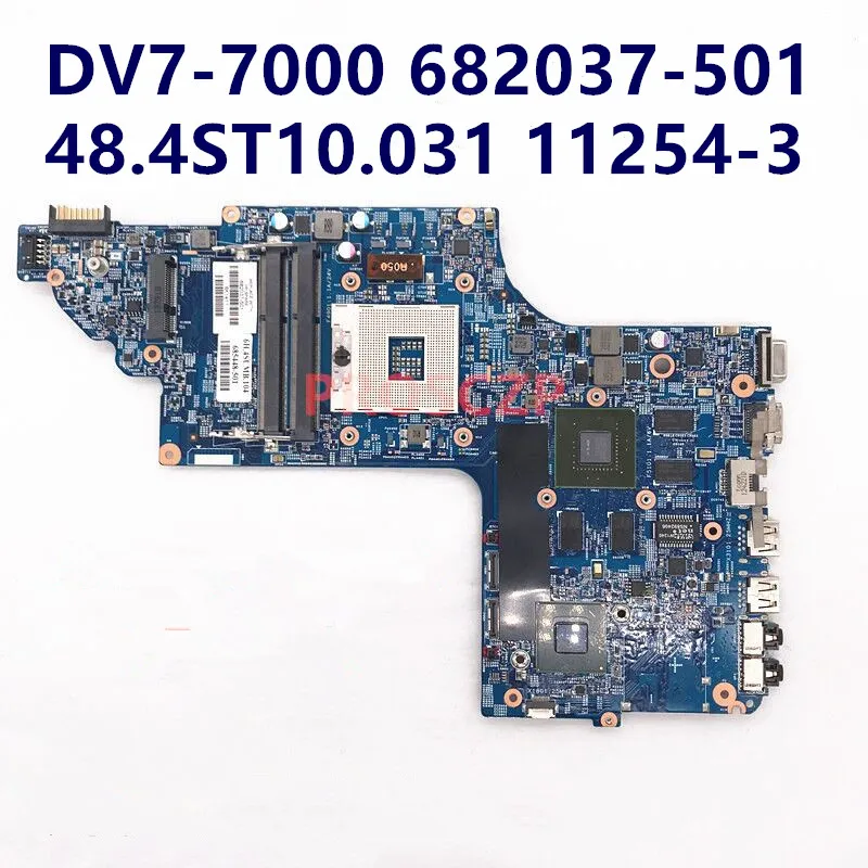 

682037-501 682037-001 685448-501 Laptop Motherboard For HP DV7 DV7-7000 48.4ST10.031 11254-3 HM77 GT630M DDR3 100% Full Tested