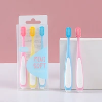 3pcsset baby cute soft bristled toothbrush children teeth training toothbrushes kids dental tooth brush oral health care