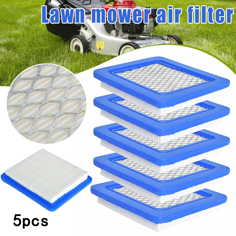 

5pcs Lawn Mower Air Filters For B&S 4915885, 399959, 119-1909 Mowers Parts Lawnmower Air Filter Garden Power Equipment Parts