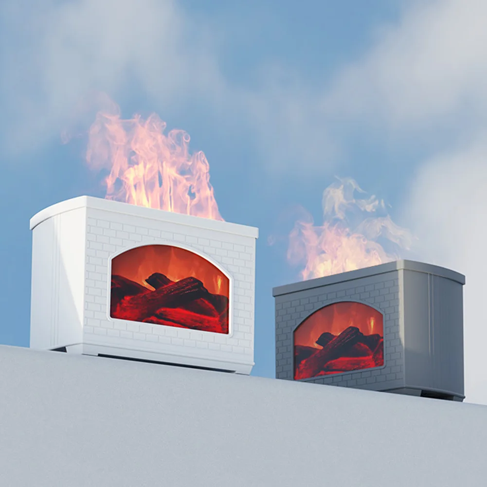 

Увлажнители для ароматерапии с имитацией камина, переносной электрический аромадиффузор, увлажняющие безопасные инструменты для дома, офи...