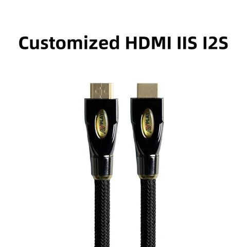 AVplay HD-300 99.99% Серебряный индивидуальный Hi-end HiFi Audio DAC DDC CD HD-MI IIS RJ45 Digita Wire Player Connect DAC 4K 8K кабель