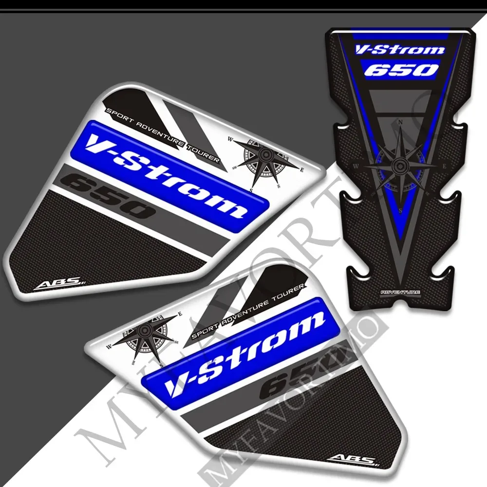 

Для Suzuki V STROM VSTROM DL 650 XT 650XT 2018 2019 2020 2021 2022, защитные наклейки на бак, накладка на бак, комплект топливного масла, приключения