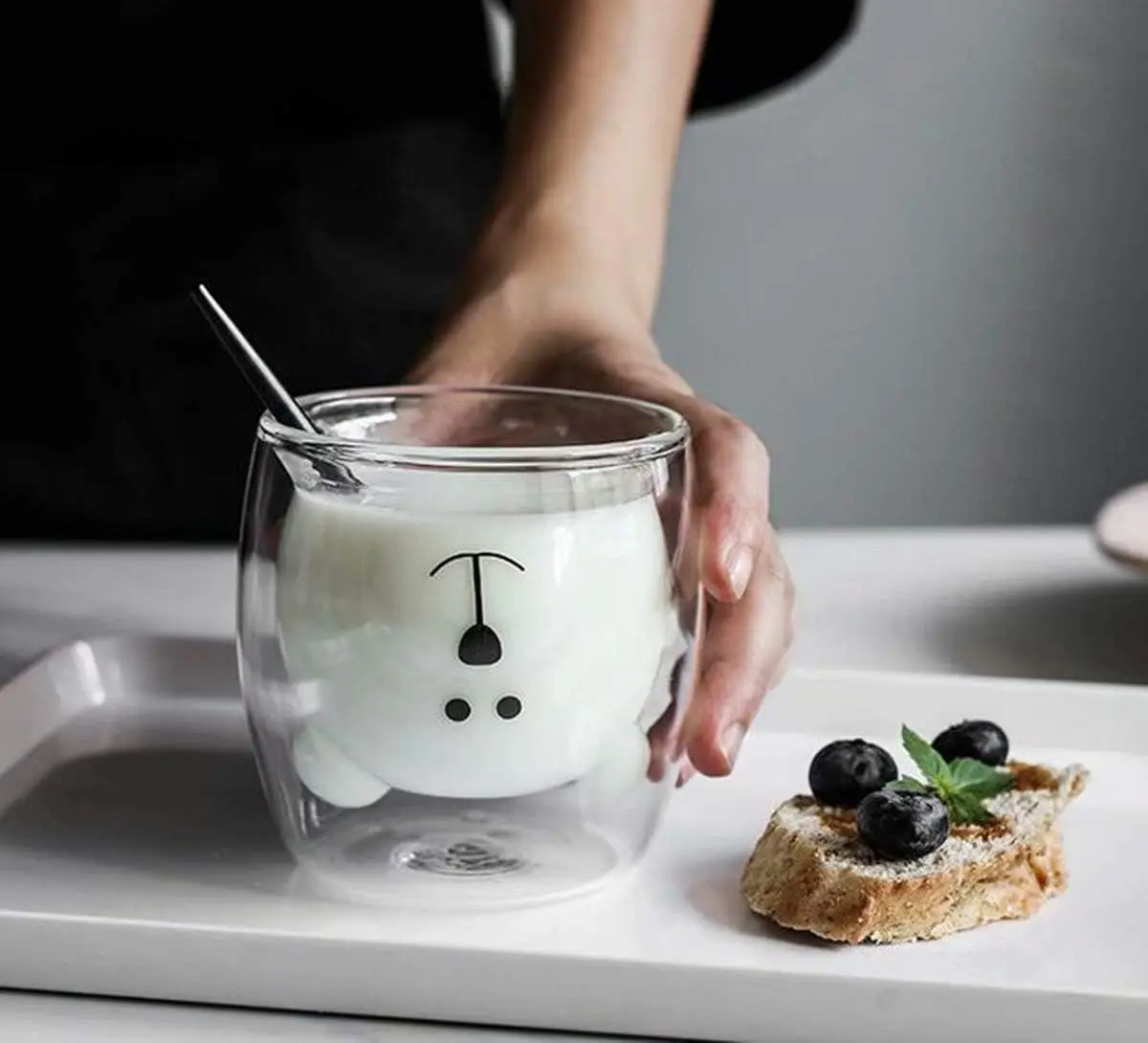 Кофейная кружка с медведем