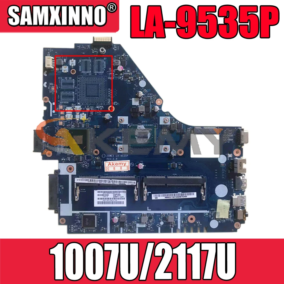 (Бесплатная доставка) Материнская плата Z5WE1 для ноутбука ACER LA-9535P E1-530 E1-570 с HM77