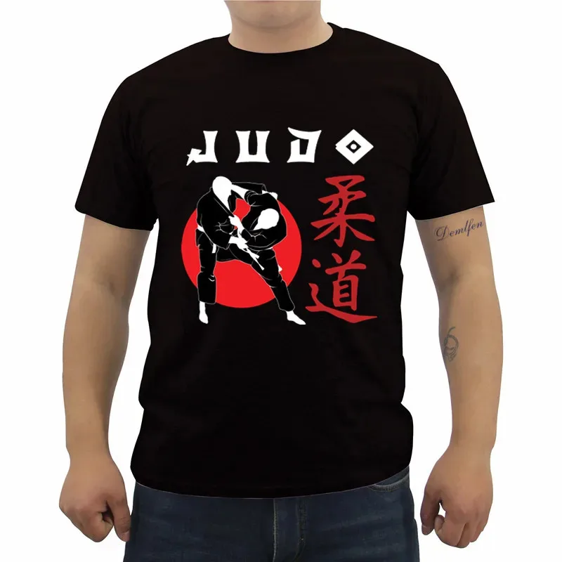 Мужская хлопковая футболка с коротким рукавом принтом