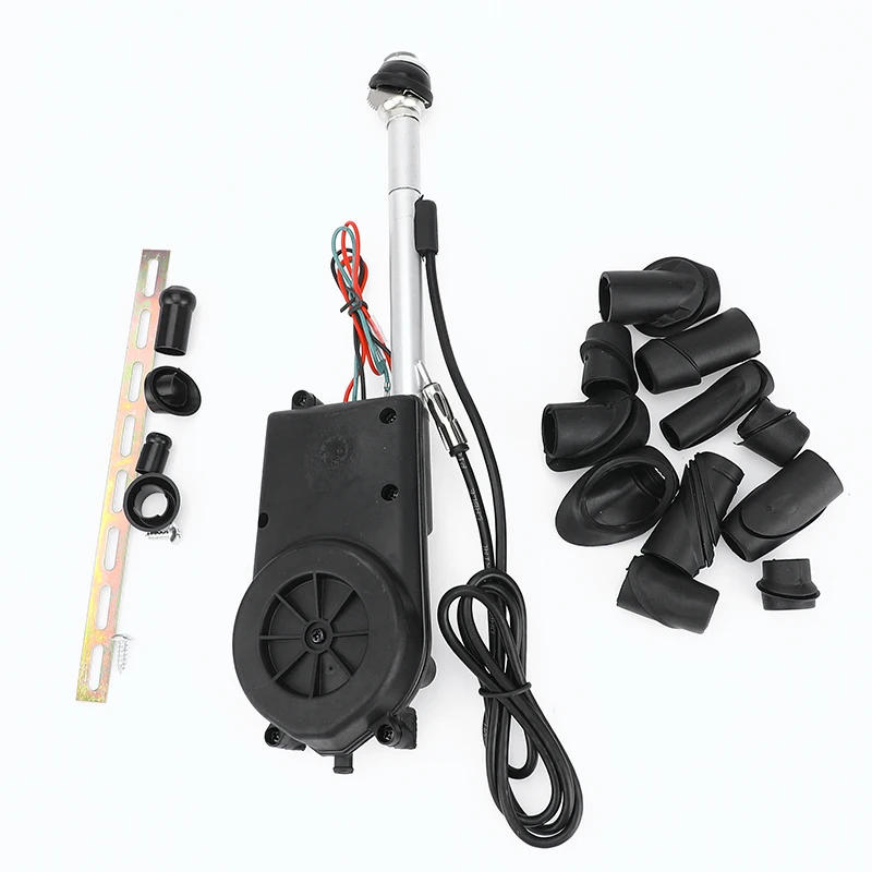 

Universal DC 12V Car Signal Electric Antenna Automatic Aerial Kit Radio Mast Rubber Sleeve For Benz For Audi For Ford For Mazda