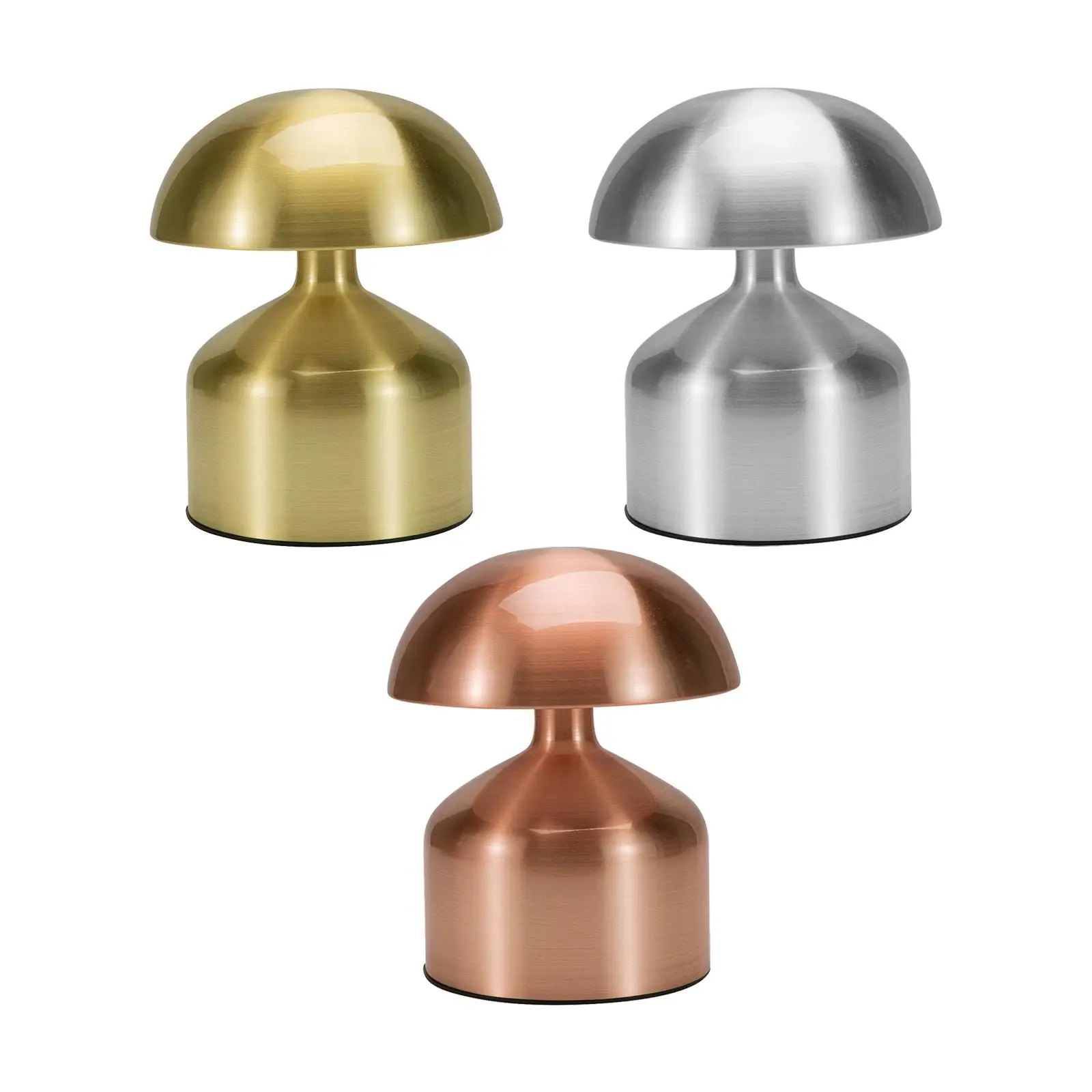 

Portable Mushroom Table Lamp Touch Dimming Decorative USB Night Light Desktop for Bookcase Office Living Room Kitchen Bedside