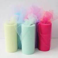multicolor tulle roll 25 yards 15cm organza wedding decoration birthday party kids baby shower girl gift party events engagement