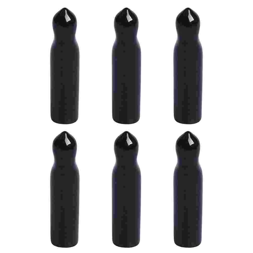 

6pcs Bottles Caps Pourers Dust Covers Olive Oil Bottle Dust Caps