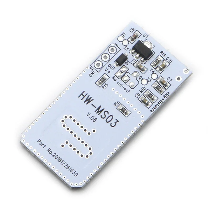 Высокопроизводительный датчик движения HW-MS03 2 4 ГГц до 5 8 микроволновый радар