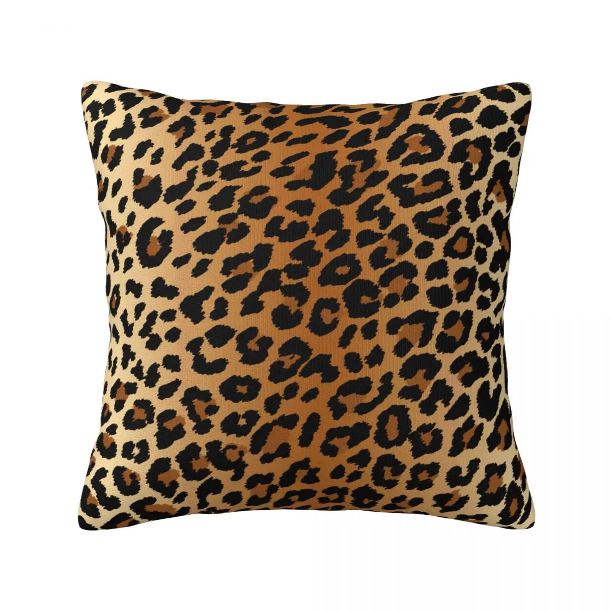 

Leopard Pillow Case Classic Animal Spots Print Summer Funny Pillowcase Polyester Bedroom Zipper Cover