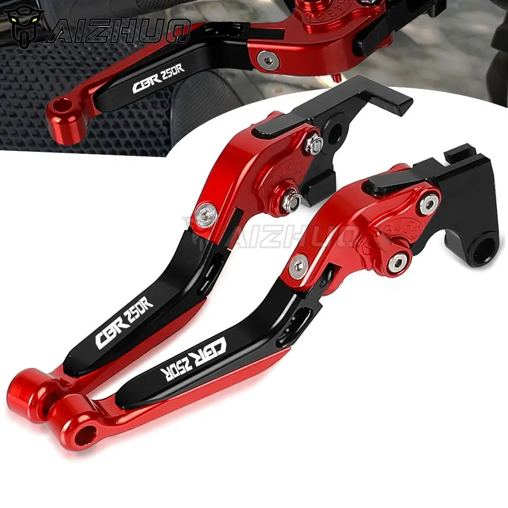 

For Honda CBR250R 2011-2018 CBR250 R CBR 250R 2012 13 Motorcycle Adjustable Clutch Brake Levers Extendable Folding Handle Grips