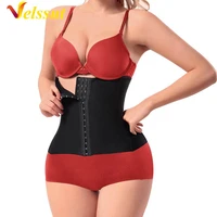 velssut women waist trainer for weight loss belt slimming body shaper belly control girdle corset sweat band gym fitness strap