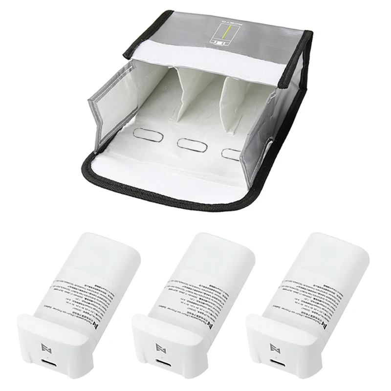 FIMI X8 мини-сумка для аккумуляторов Взрывозащищенная безопасная сумка огнеупорная