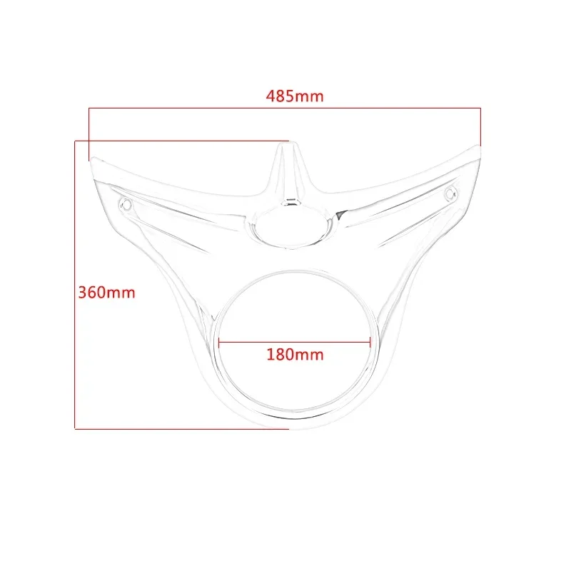 Обтекатель фар мотоцикла верхняя рамка для Indian Chieftain Roadmaster Dark Horse 2014-2020 аксессуары