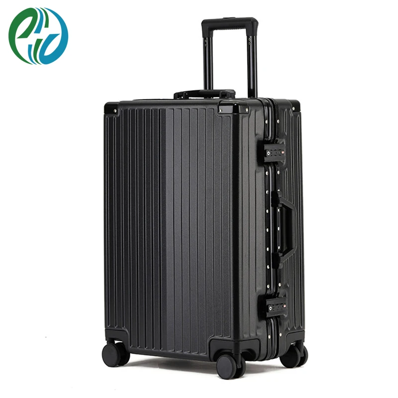 

Черный чехол PUOU на колесиках из поликарбоната, универсальный чехол на колесиках, чехол для делового костюма, чехол с паролем TSA, чехол на кол...