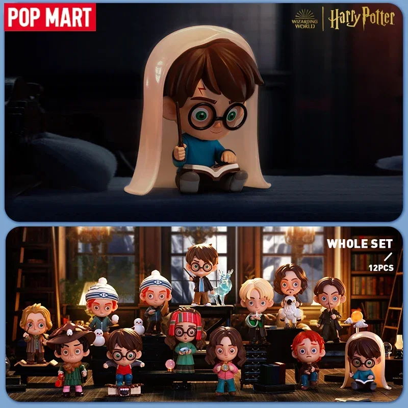 Фото POP MART Harry Potter and the Prisoner of Azkaban Series Mystery Box 1 шт./12 шт. POPMART слепая коробка фигурка милая игрушка Гермиона №2
