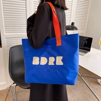 cgcbag korean fashion large capacity tote bag women 2022 waterproof nylon large shopper female shoulder bag luxury handbag women