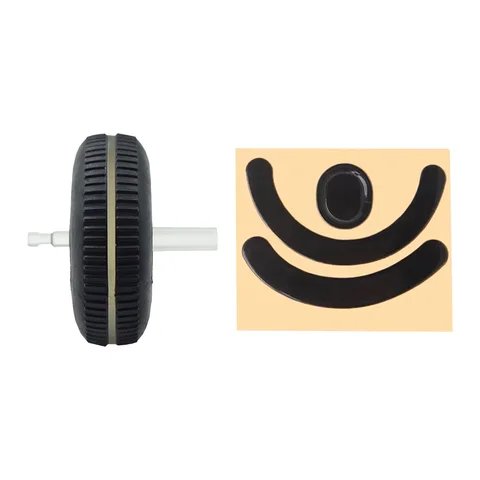 Колесо прокрутки мыши, шкив, ножки для мыши, пластиковое колесо с противоскользящим шкивом для мыши для игровой мыши Logitech G403 G703 G603