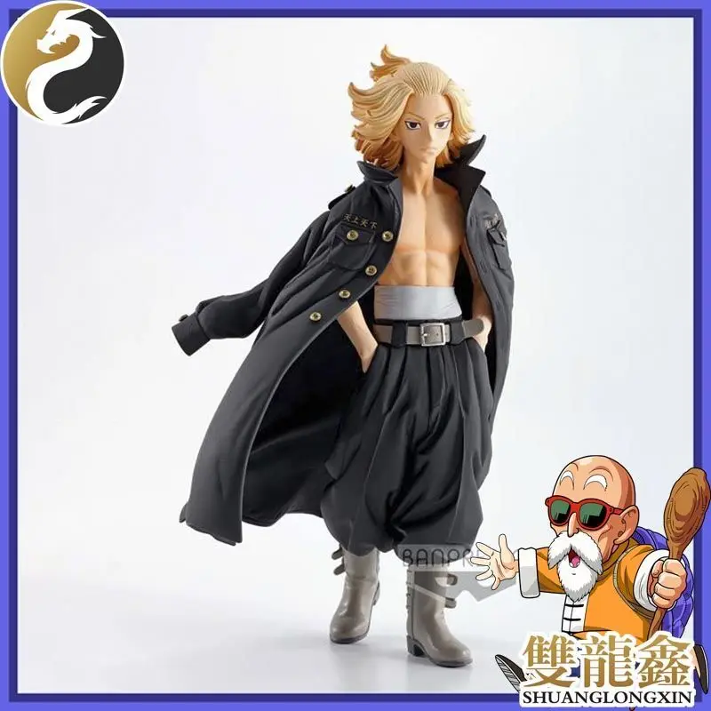 

In Stock Bandai 16CM Banpresto Tokyo Revengers Anime Mikey Manjiro Sano PVC Action Figures Collection Model Toys Gift