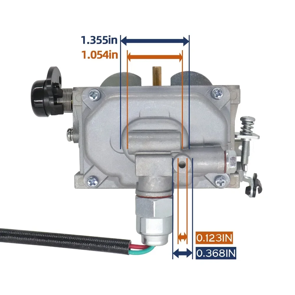 Карбюратор в сборе, подходящий для газонокосилок Toro TimeCutter Titan Exmark Quest Radius (art.: 3920cbab8461c) - 3920cbab8461c