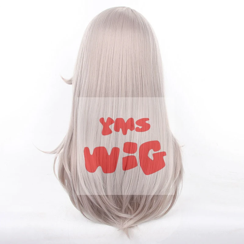 YMS WIG Синтетические волосы Lynette Косплей Парики Genshin Impact Детство 60 см Длинный прямой